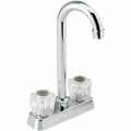 Home Impressions Polished Chrome Round Double Handle Bar Faucet F5111123CP-JPA1